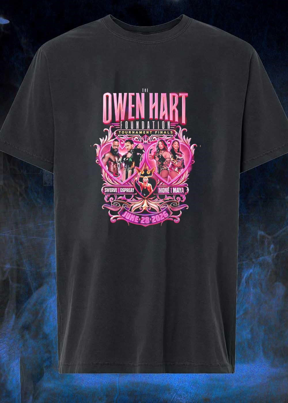 Owen Hart Foundation Tournament Finals Swerve vs Ospreay Mone vs Maya shirt