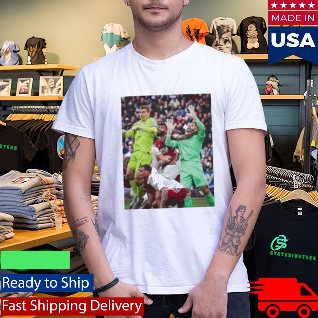 Pablo Fouled David Raya Shirt