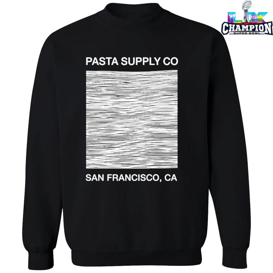 Pasta Supply Co San Francisco Unknown Pleasures Shirt