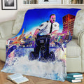 Paul Blart Mall Cop 2 Fleece Throw Blanket