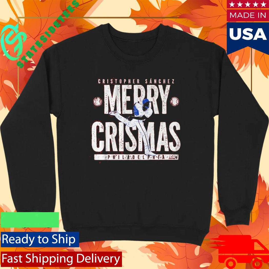Philadelphia Phillies Cristopher Sanchez Merry Crismas Shirt