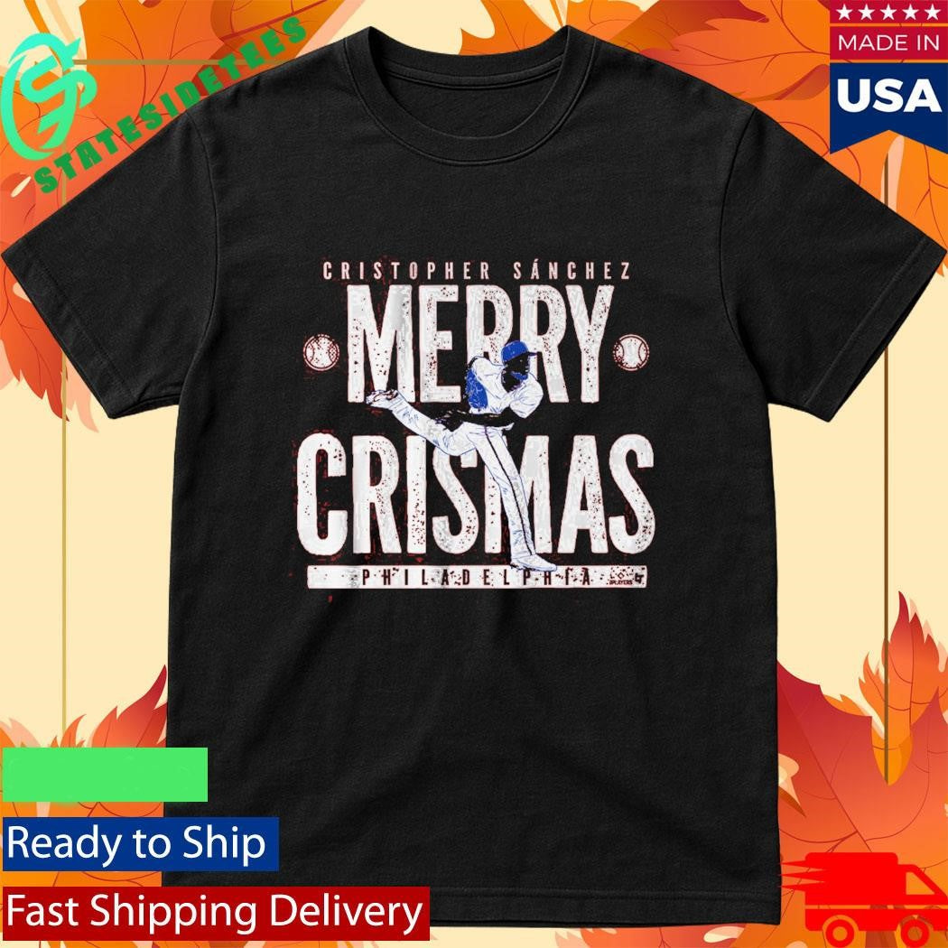 Philadelphia Phillies Cristopher Sanchez Merry Crismas Shirt