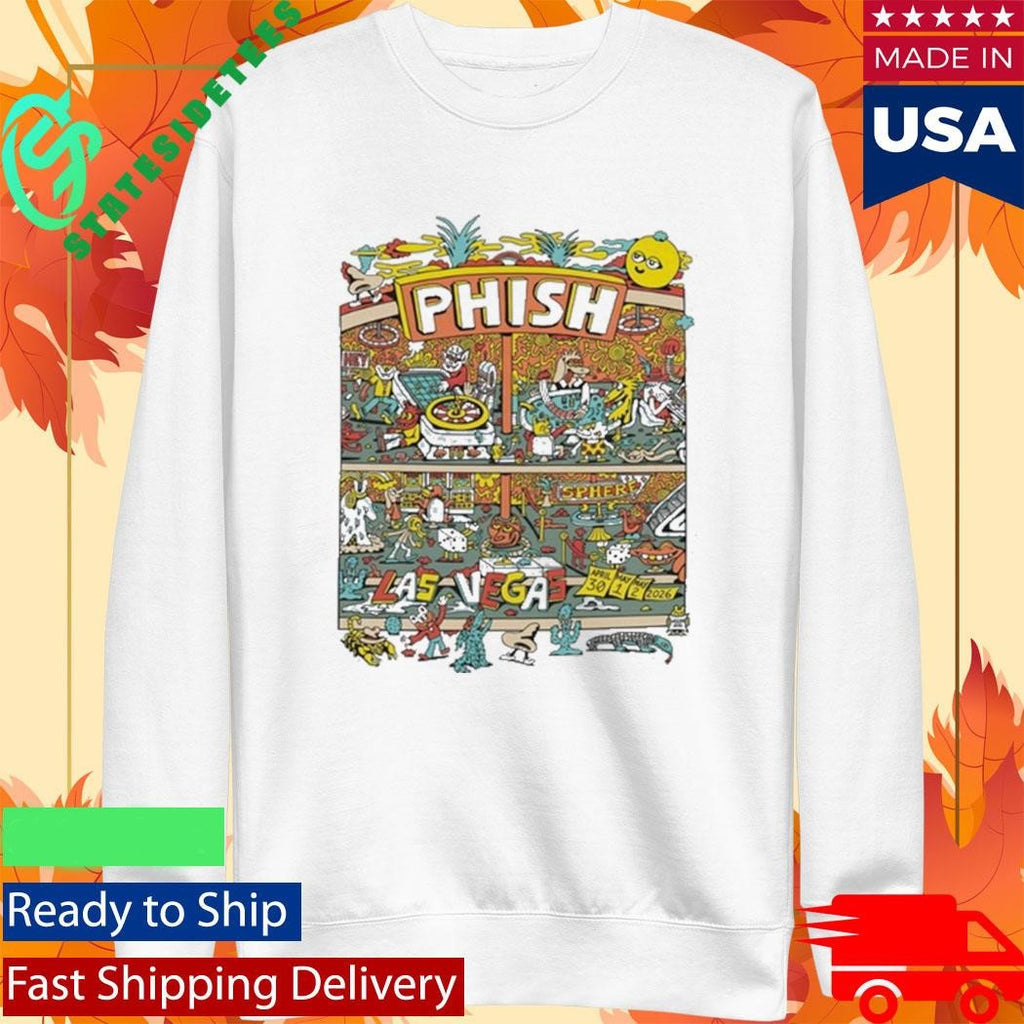 Phish Sphere April 30 May 1-2, 2026 Shirt