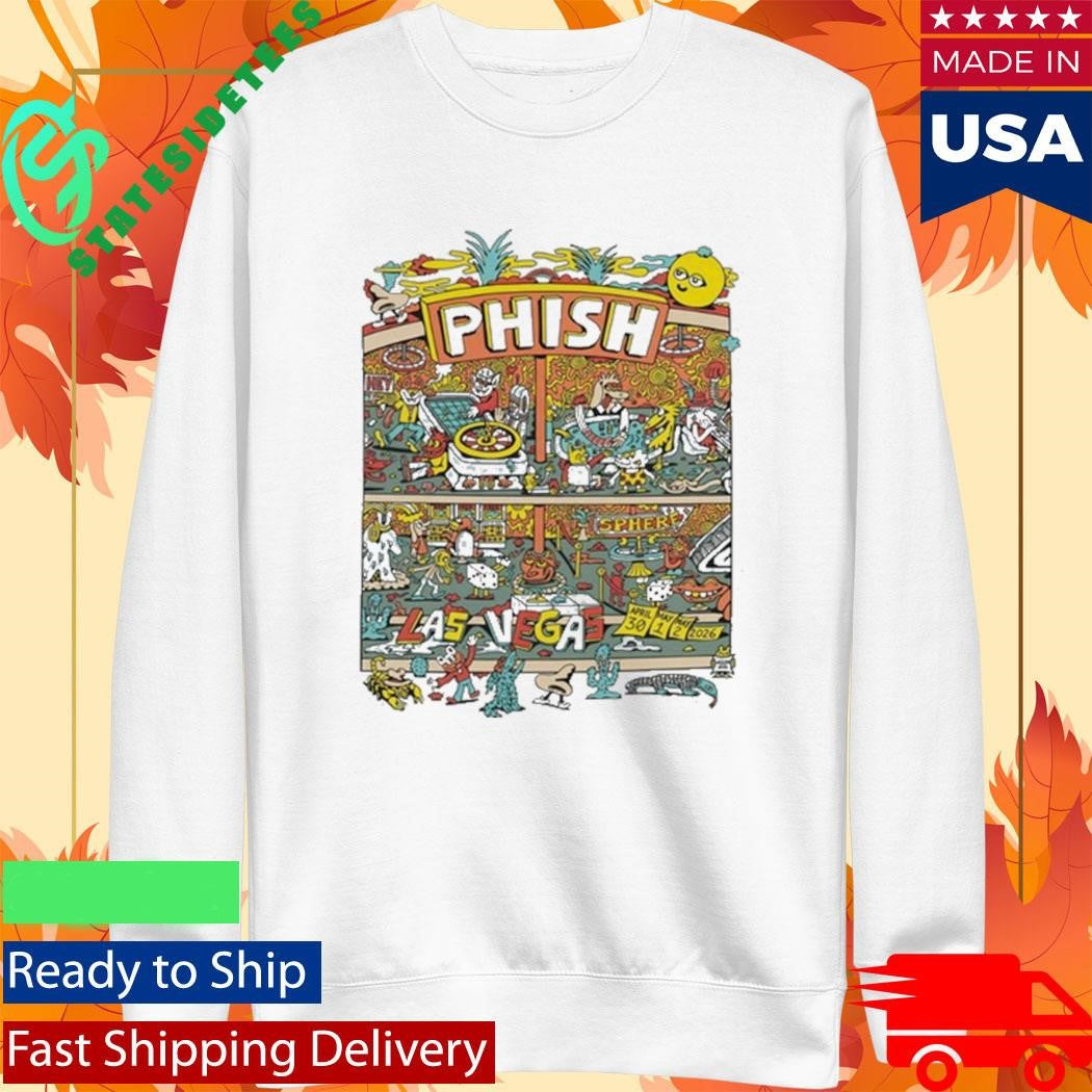Phish Sphere April 30 May 1-2, 2026 Shirt