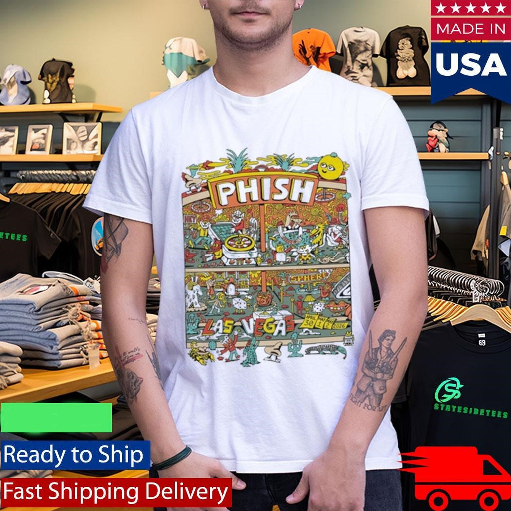 Phish Sphere April 30 May 1-2, 2026 Shirt