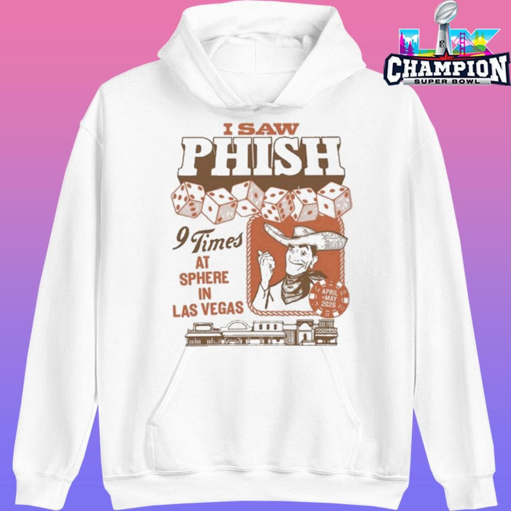 Phish Tour At Sphere In Las Vegas April And May 2026 Shirt