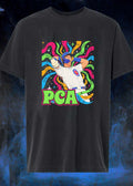 Players T-Shirt Featuring Pete Crow-Armstrong Celebrating a Chicago Cubs PCA