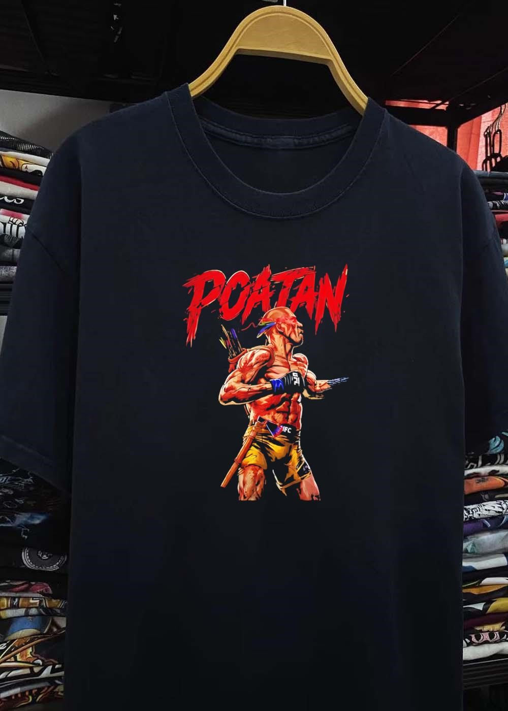 Poatan MMA Fighter Warrior Archer UFC Shirt