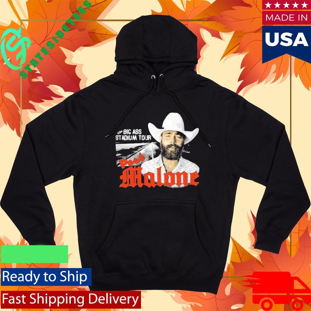 Post Malone Big Ass Stadium Tour Photo Shirt