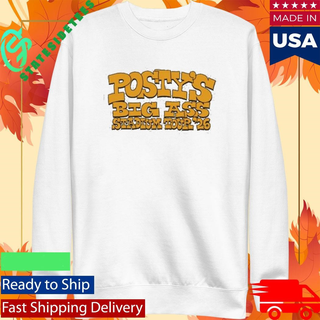 Post Malone Big Ass Stadium Tour Tire Shirt