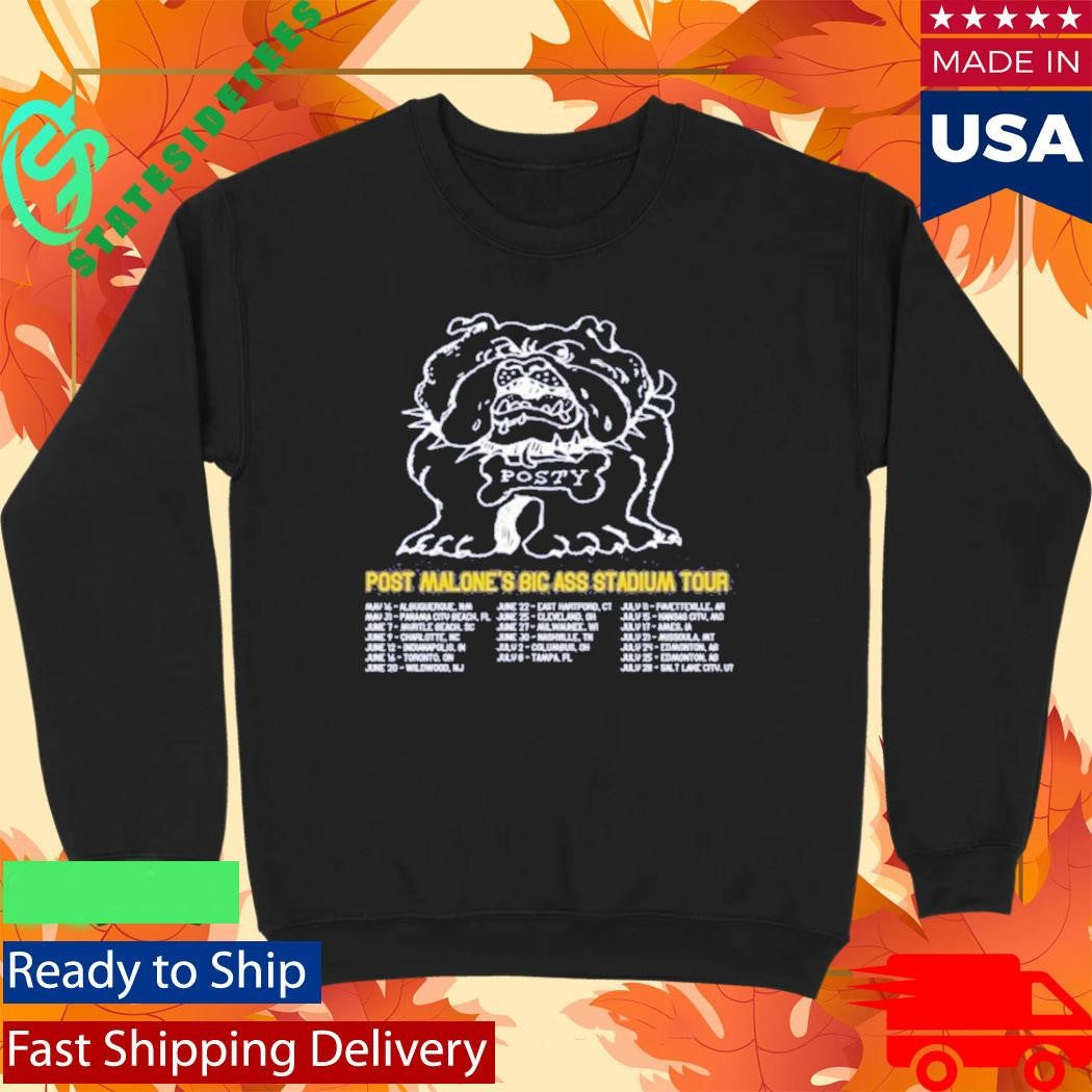 Post Malone Posty Bulldog Shirt