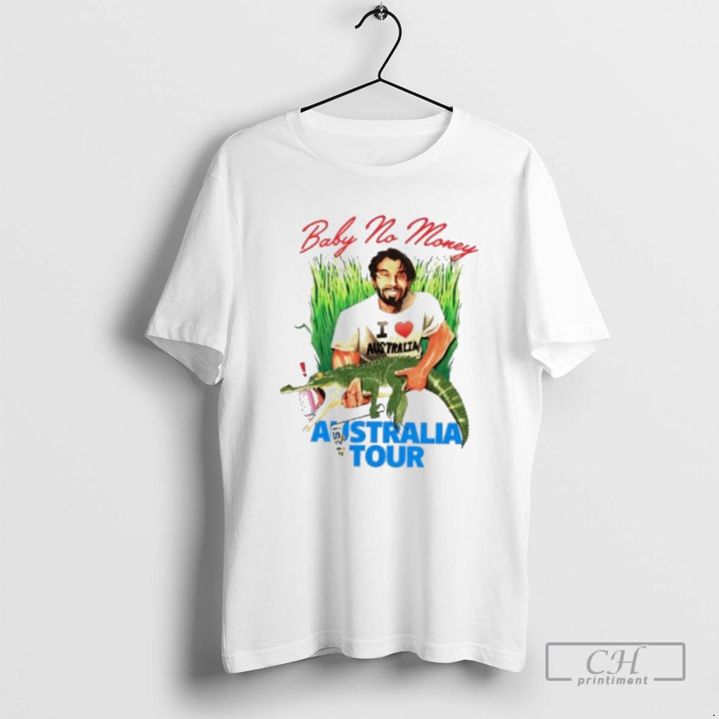 Premium Baby No Money 2025 Australia Tour Shirt Sweater