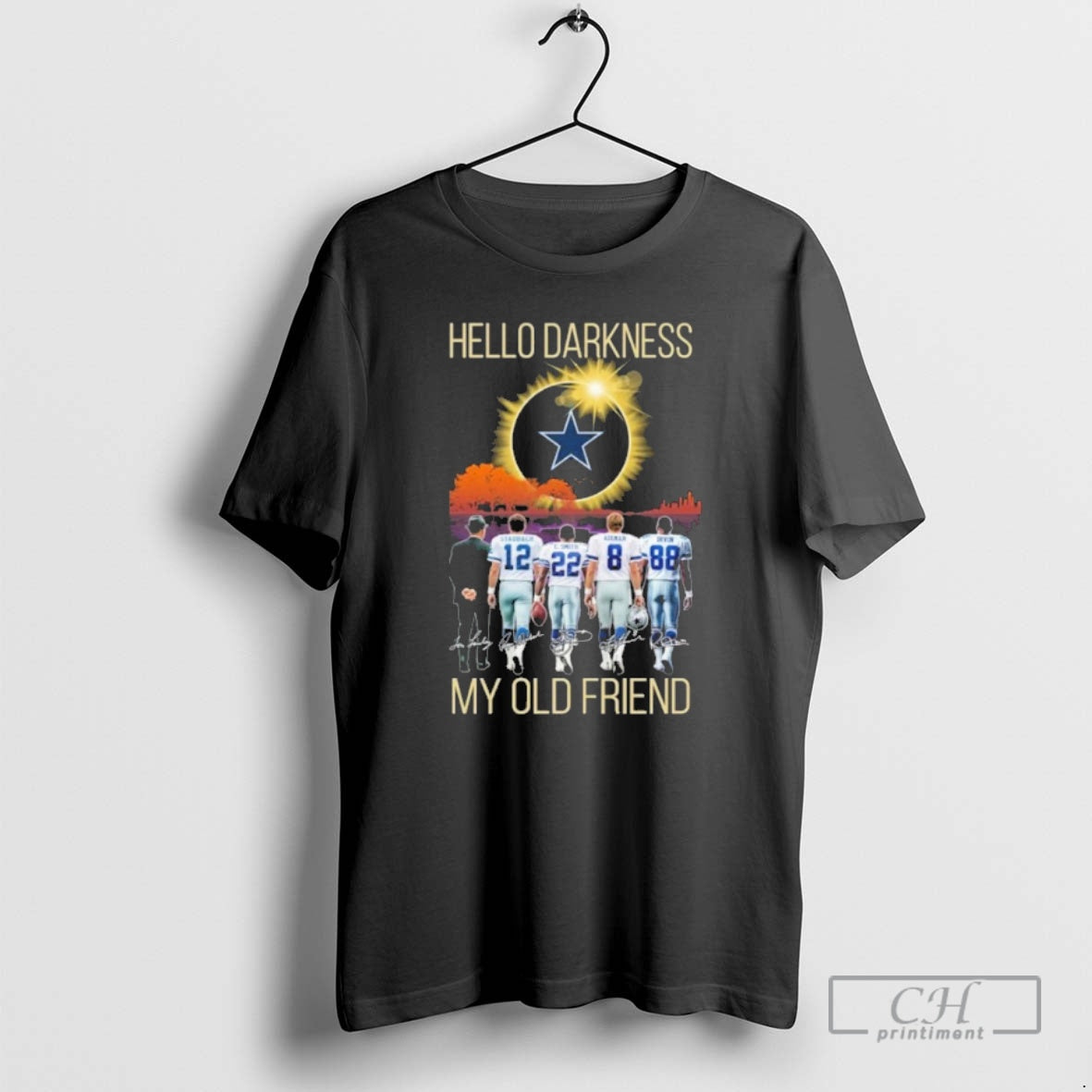 Premium Dallas Cowboys Hello Darkness My Old Friend Shirt Sweater