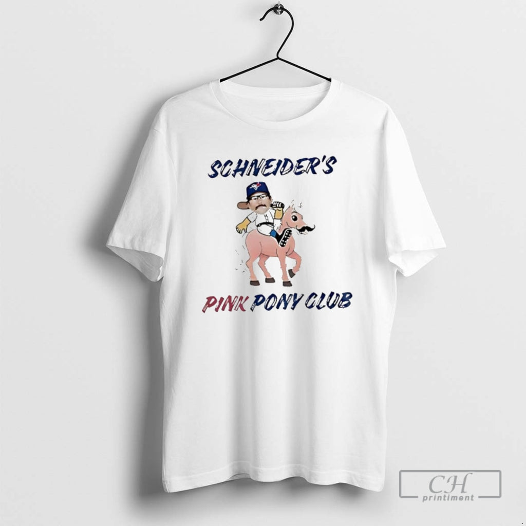 Premium Davis Schneider Toronto Blue Jays Pink Pony Club Mlb Baseball Champions 2025 Shirt Sweater