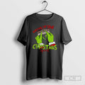 Premium Grinch Santa Claus Rolling Up Some Christmas Spirit Merry Christmas Shirt Sweater