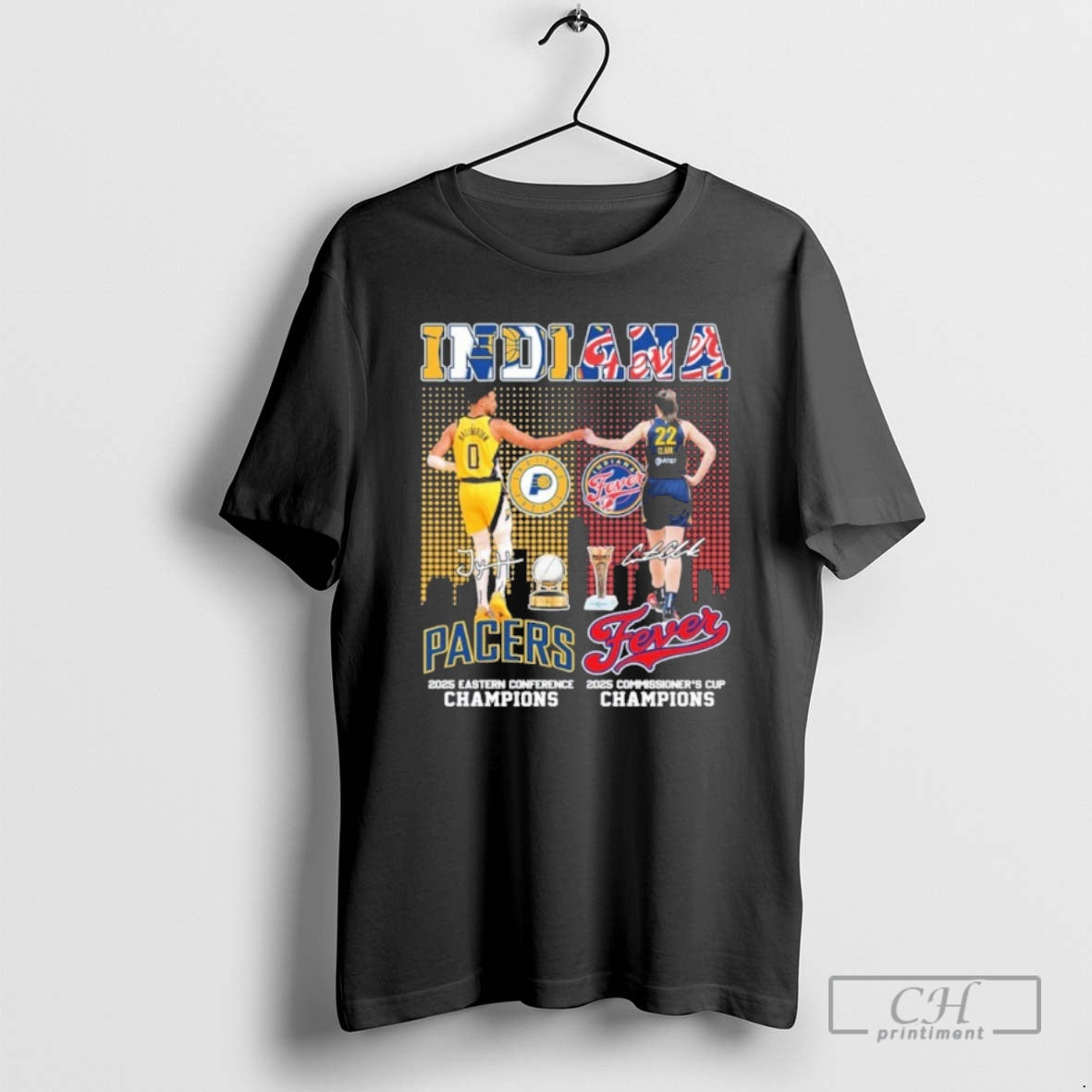 Premium Indianapolis Pacers 2025 Conference Champions And Indiana Fever 2025 Commissioners Cup Champions Shirt Sweater