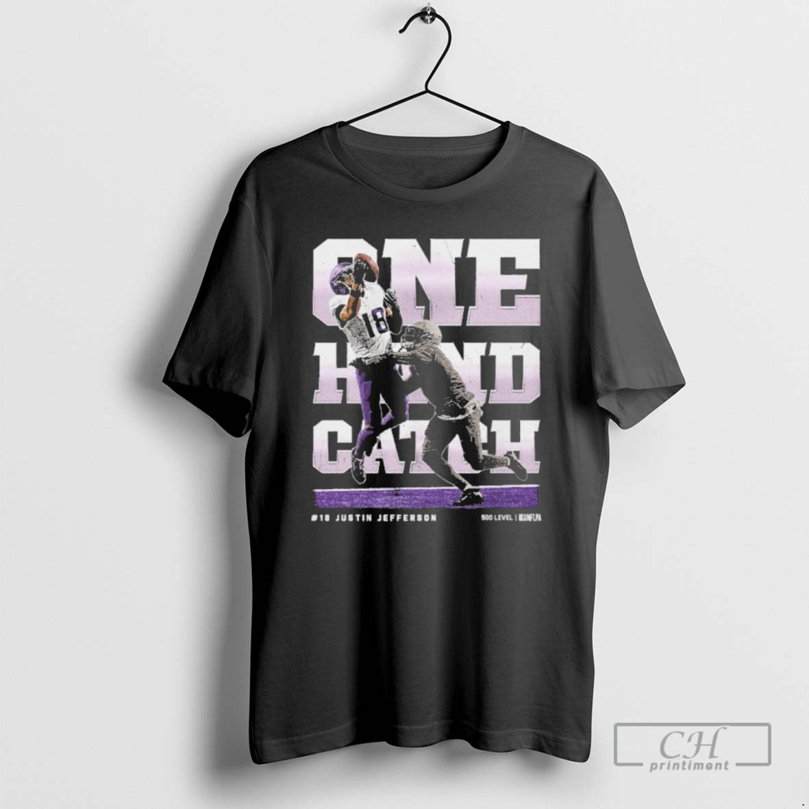 Premium Justin Jefferson Minnesota Vikings One Hand Catch Shirt Sweater