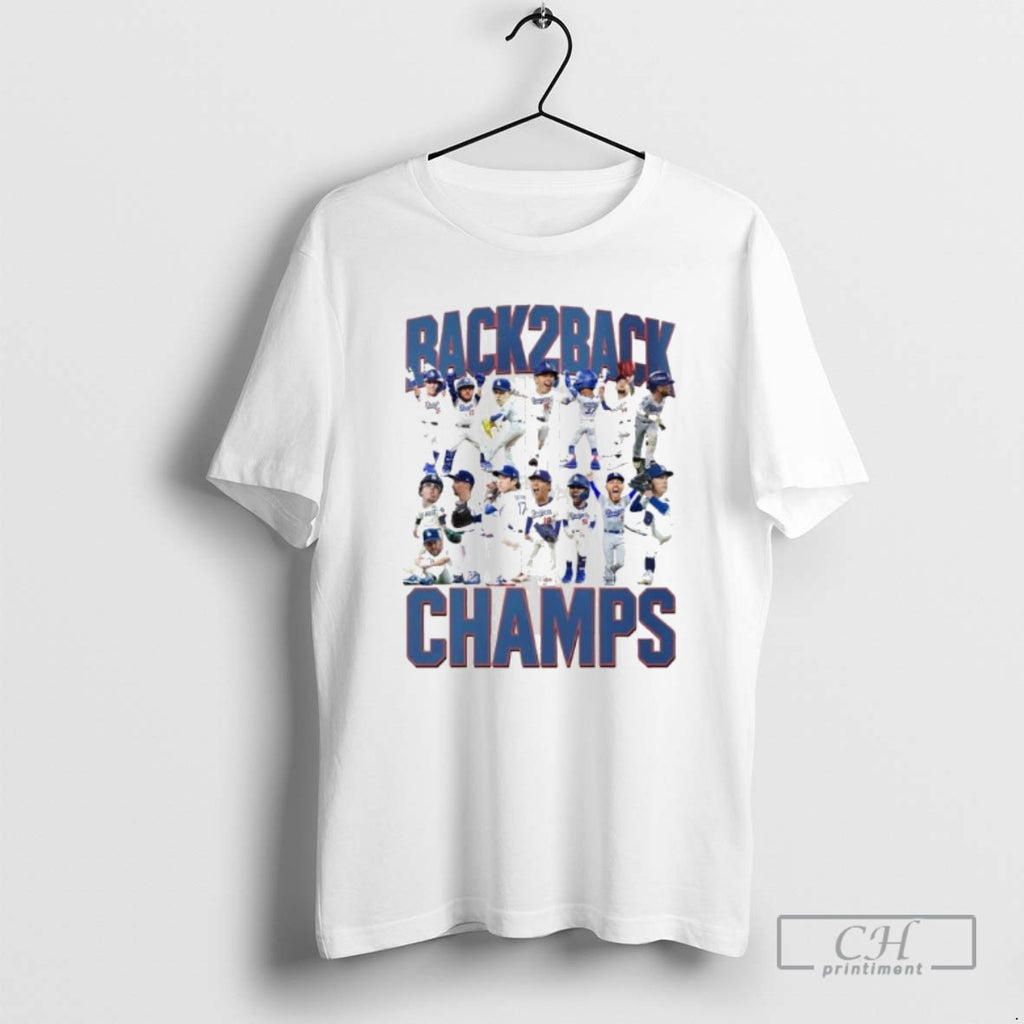 Premium Los Angeles Dodgers Back 2 Back Champs Ornaments Shirt Sweater
