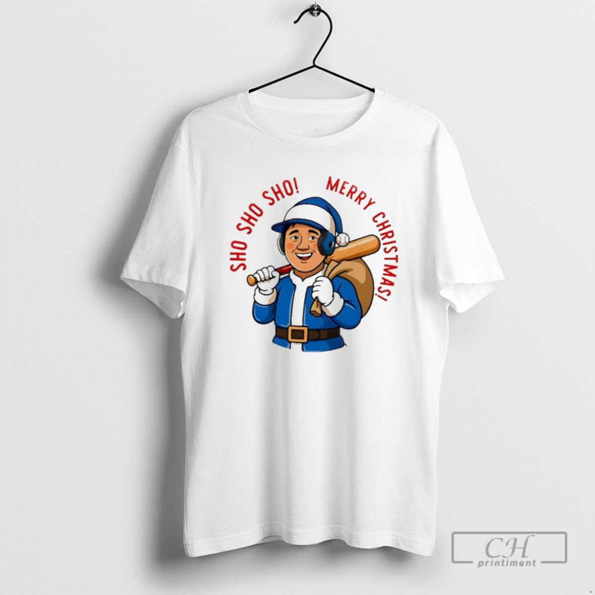 Premium Ohtani Sho Sho Sho Los Angeles Dodgers Merry Christmas 2025 Shirt Sweater
