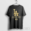 Premium Premium Los Angeles Dodgers 2024 2025 9 Time World Series Champions Black Shirt Sweater