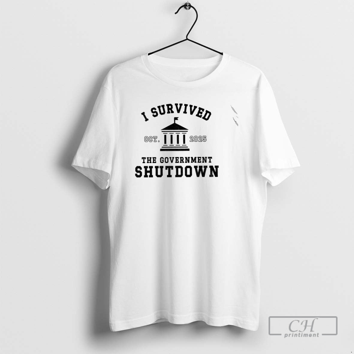 Premium Quirky I Survived The Government Shutdown October 2025 Shirt Sweater