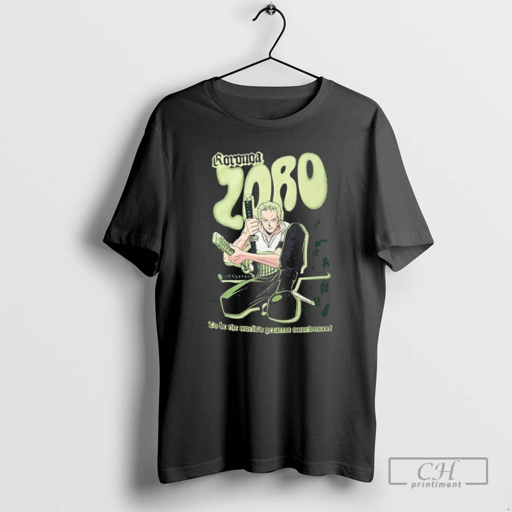 Premium Roronoa Zoro To Be The Worlds Greatest Swordsman Shirt Sweater