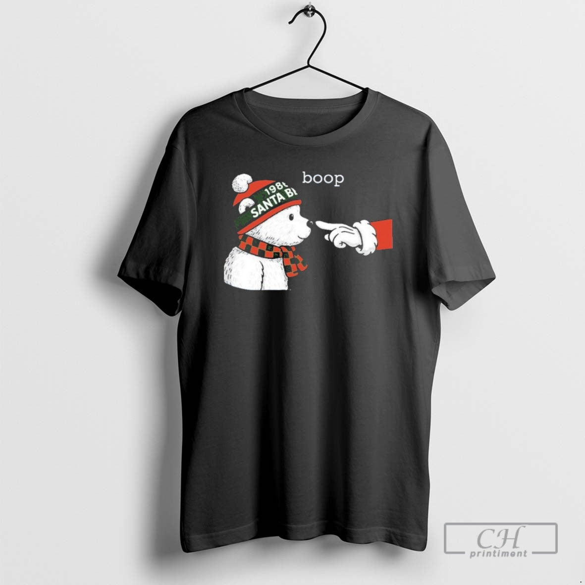 Premium Santa Bear Boop Minnesota Christmas Shirt Sweater