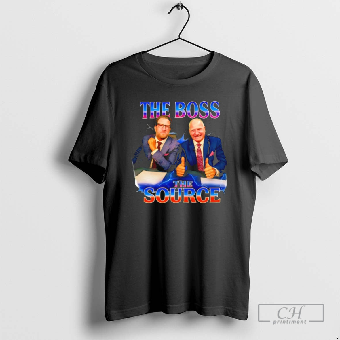 Premium The Boss The Source Dave Portnoy And Paul Heyman Shirt Sweater