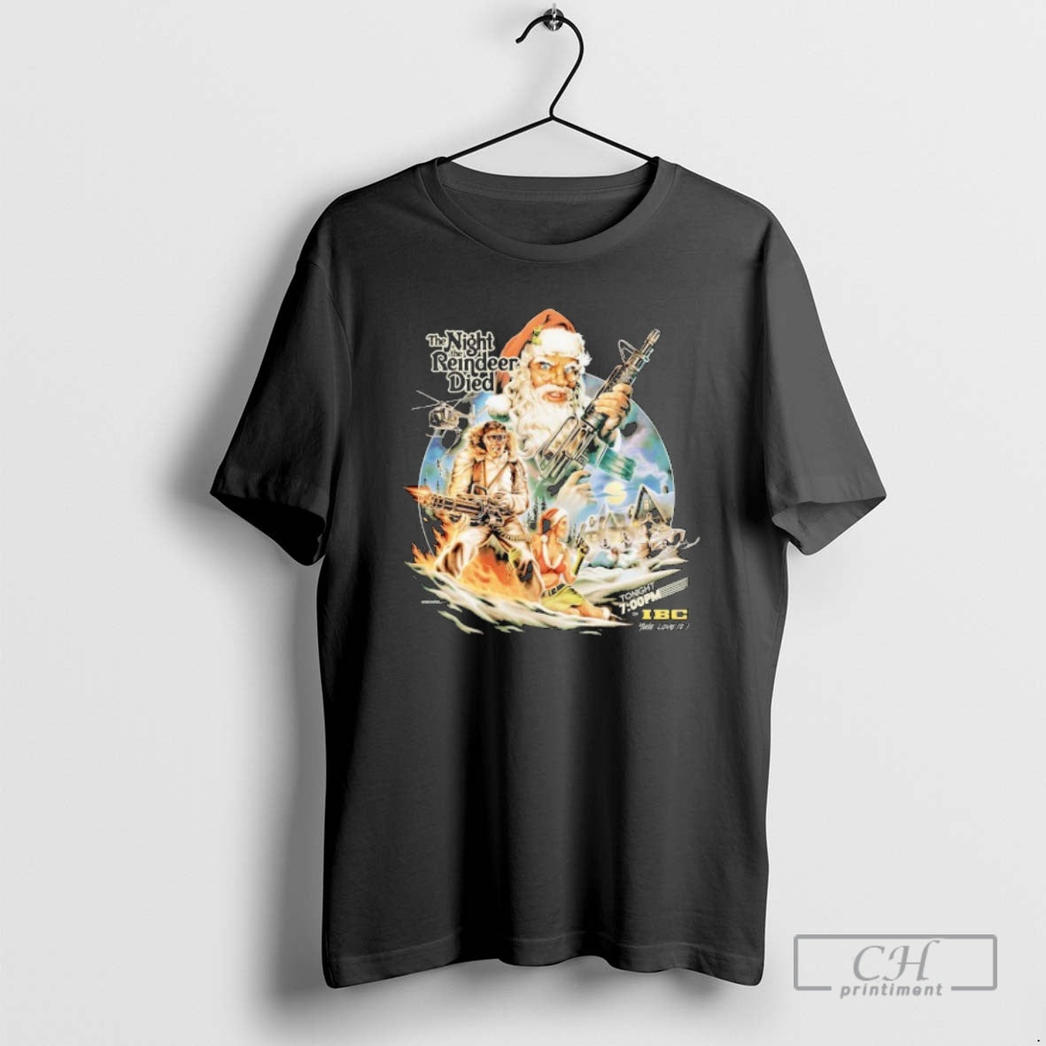 Premium The Night The Reindeer Died Santa Ibc Christmas Shirt Sweater
