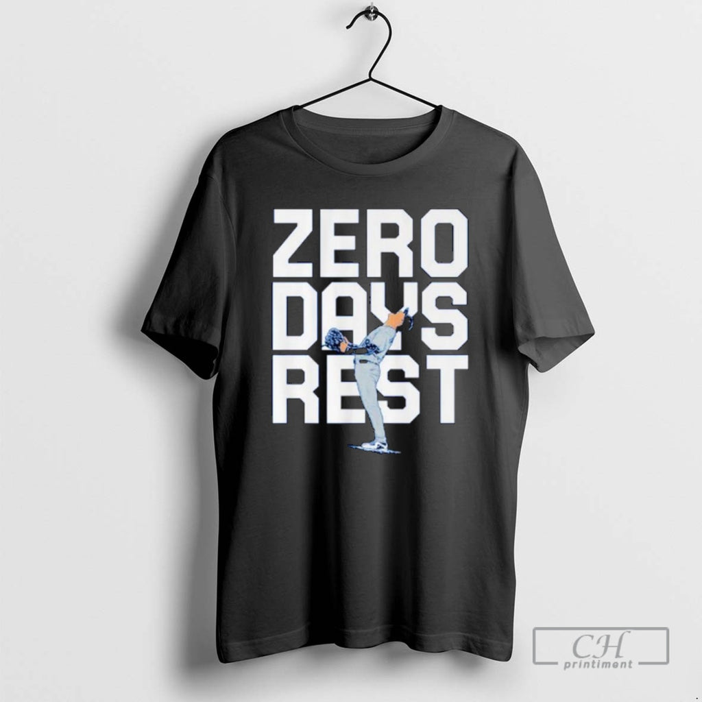 Premium Yoshinobu Yamamoto Mlb Dodgers Zero Days Rest Ornaments Shirt Sweater