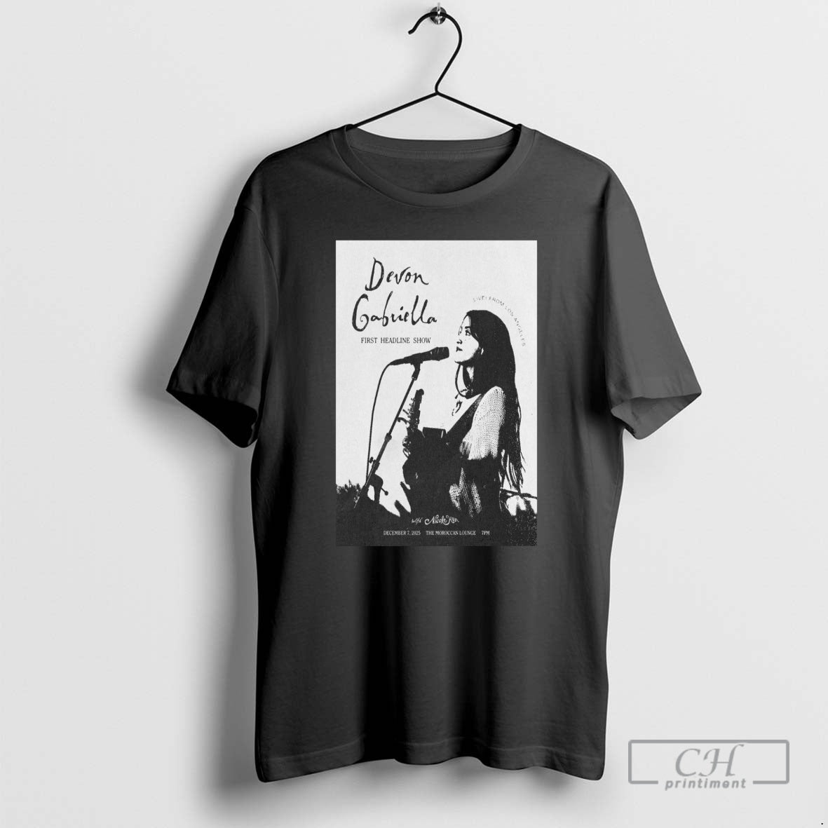 Premium Devon Gabriella Los Angeles Ca December 7 2025 Concert Shirt Sweater
