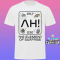 Project Hail Mary Ah Element Of Surprise Sci-fi Space Novel Shirt