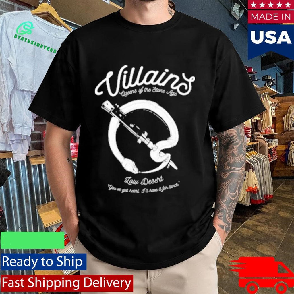 Queens Of The Stone Age Snake Q Villains Shirt