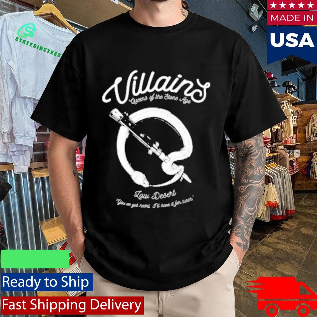 Queens Of The Stone Age Snake Q Villains Shirt