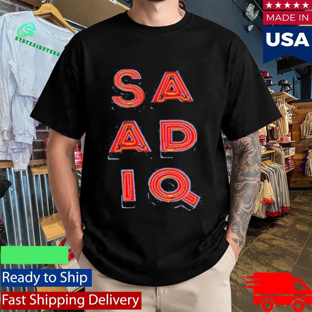 Raphael Saadiq Stacked Neon Shirt