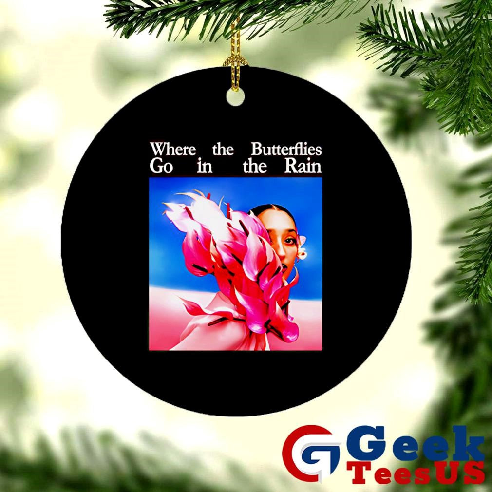 Raveena where the butterflies go in the rain shirt