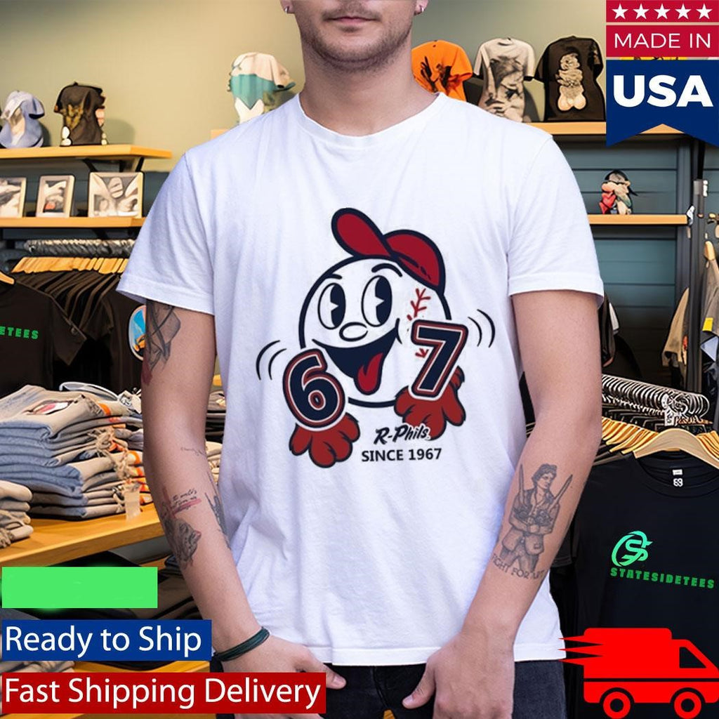 Reading Fightin Phils R-Phils 6-7 Shirt