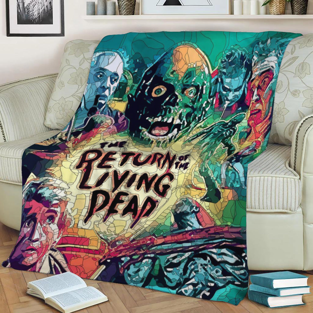 Return of the Living Dead Fleece Throw Blanket