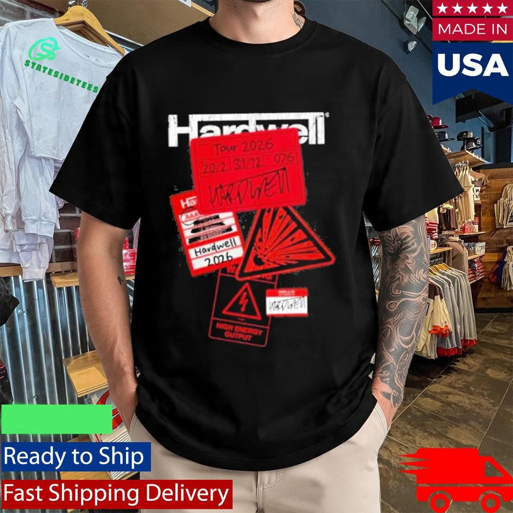 Revealed Clothing Hardwell Sticker Shirt
