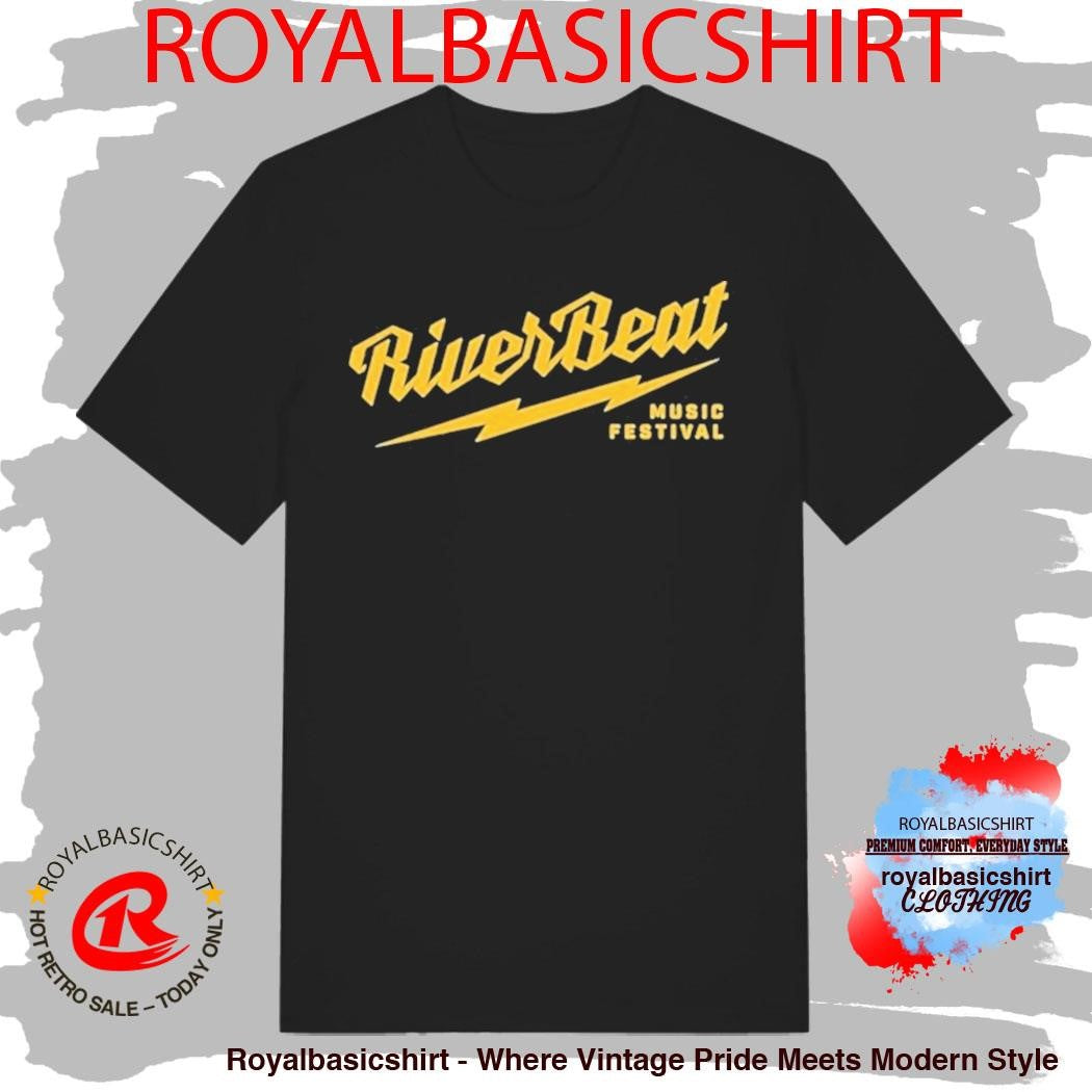 RiverBeat Music Festival Lightning Bolt Shirt