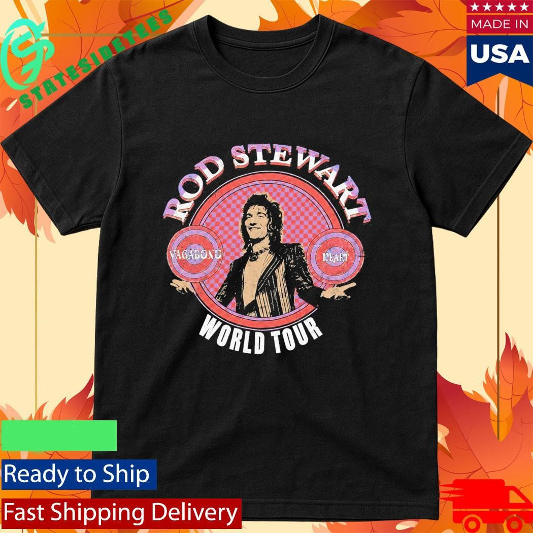 Rod Stewart World Tour Shirt