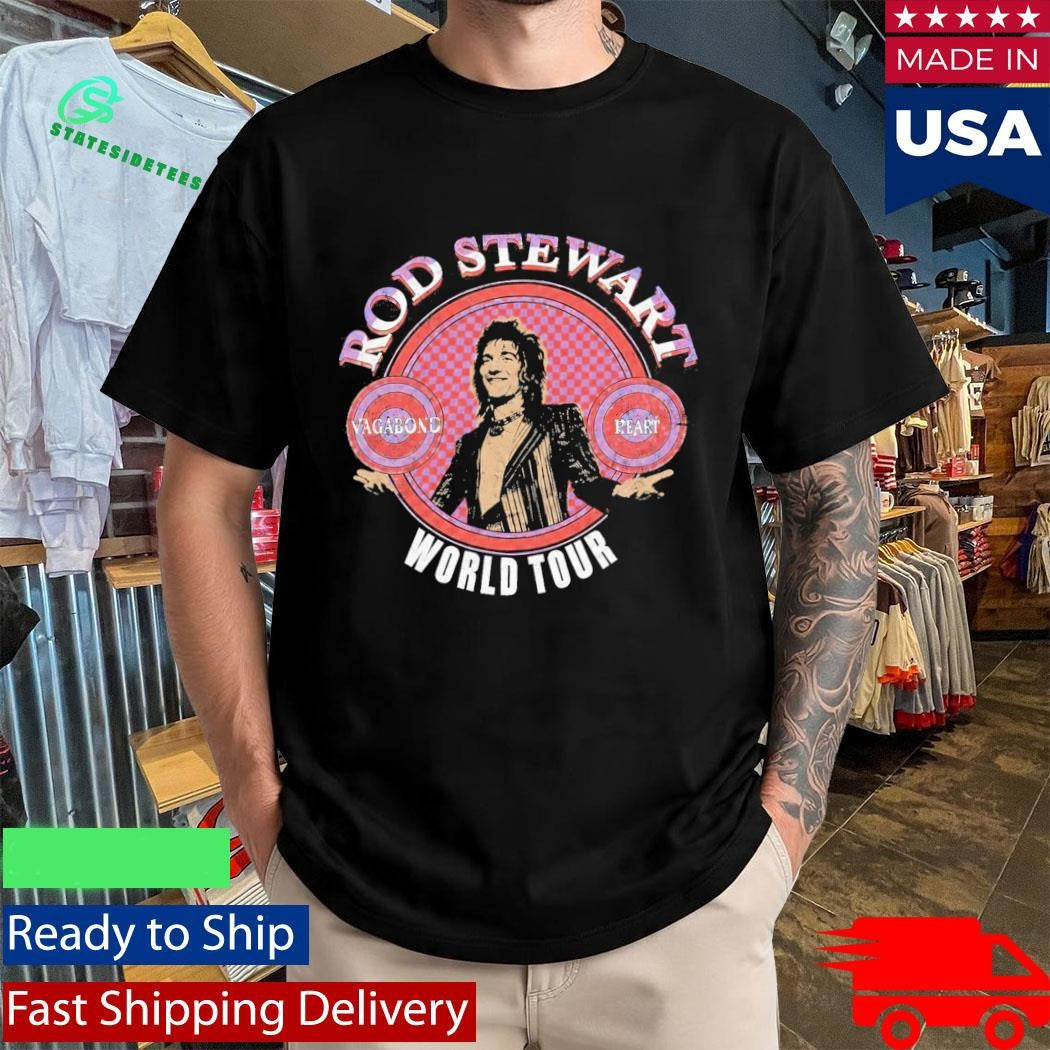 Rod Stewart World Tour Shirt