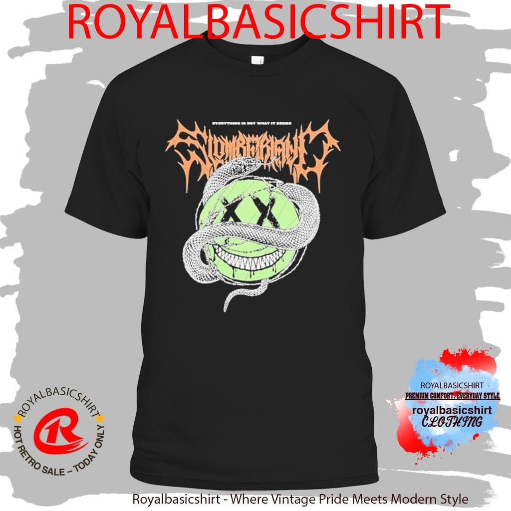 Ryan Oakes Slumberland Everything Is Not What It Seems Smile Snake Shirt