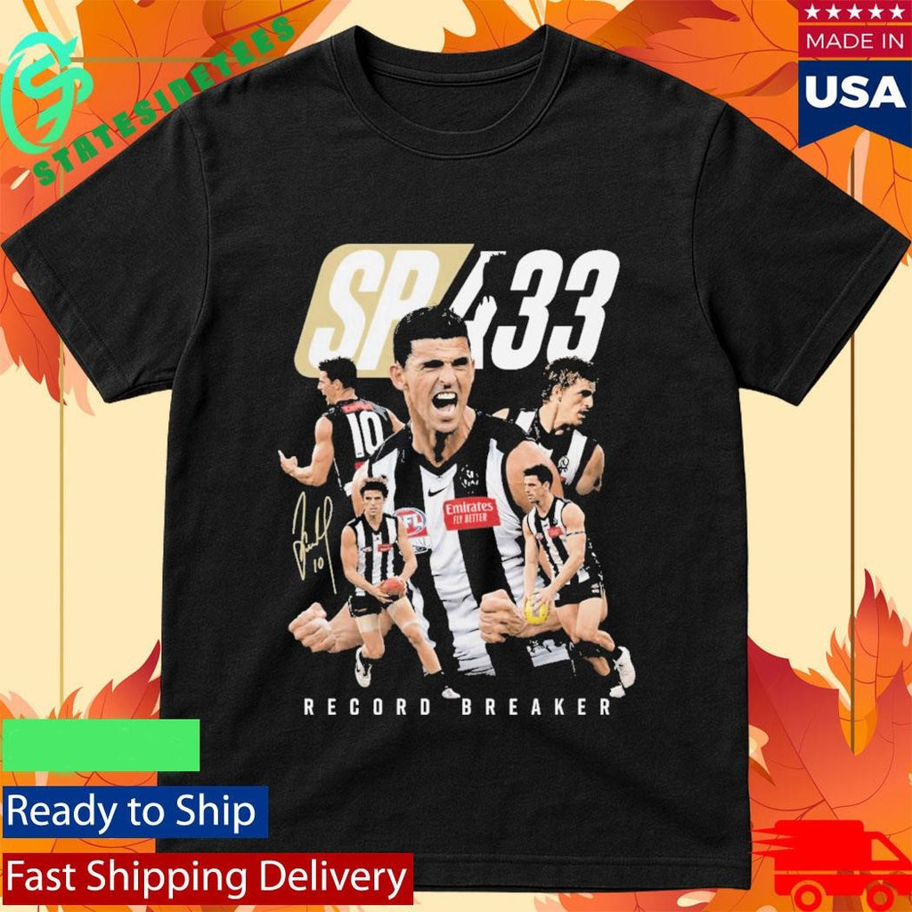 SP433 Record Breaker Games Footy Milestone Shirt