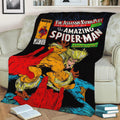 Sabertooth Fleece Throw Blanket