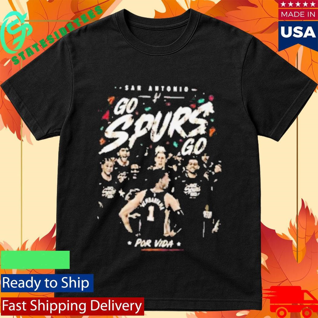 San Antonio Spurs Wembanyama Por Vida Basketball Team Shirt