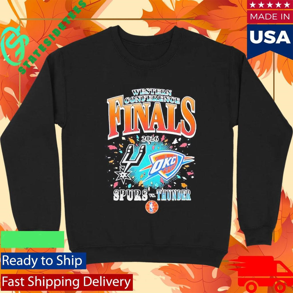 San Antonio Spurs vs OKC Thunder Western Conference Finals 2026 Shirt