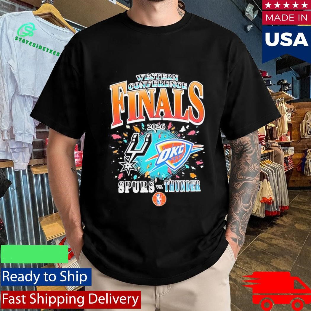 San Antonio Spurs vs OKC Thunder Western Conference Finals 2026 Shirt