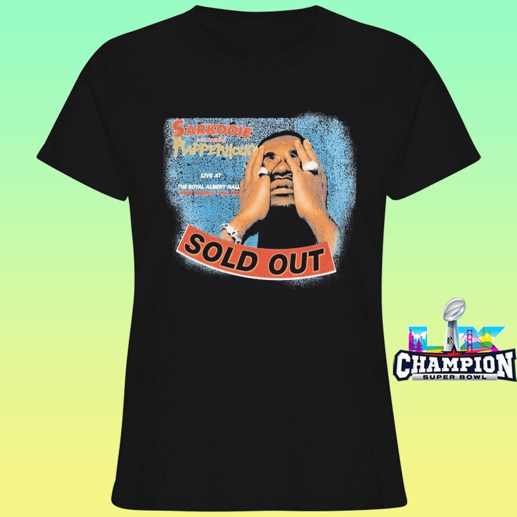 Sarkodie Rapperholic Exhibition Live At Royal Albert Hall Sold Out Shirt