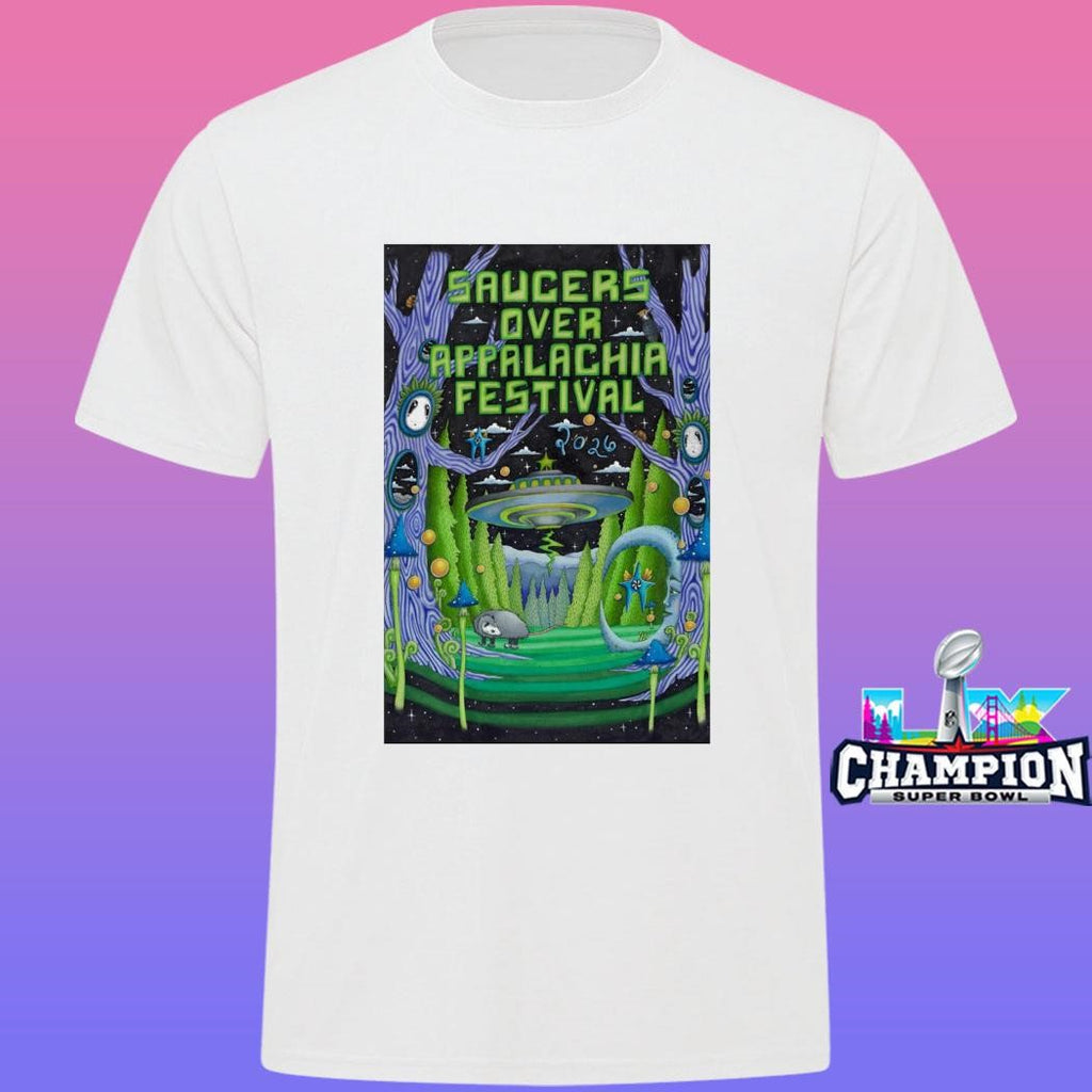 Saucers Over Appalachia Festival June 13 2026 In Bristol Va Shirt